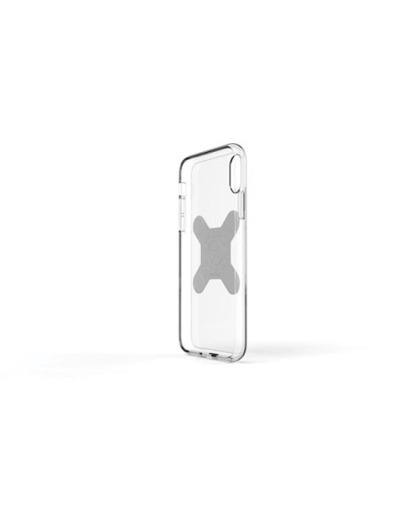 EXELIUM - MAGNETIZED PROTECTIVE CASE FOR WIRELESS CHARGING - iPhone® X - TRANSPARENT