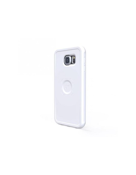 EXELIUM - MAGNETIZED PROTECTIVE CASE FOR WIRELESS CHARGING - SAMSUNG® GALAXY S6 - WHITE