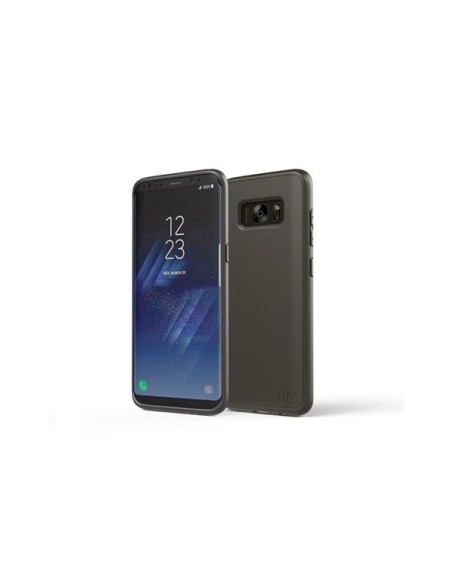 EXELIUM - SCHUTZCOVER MIT LADEFUNKTION - MAGNETISCH - SAMSUNG® GALAXY S8 PLUS -  SCHWARZ