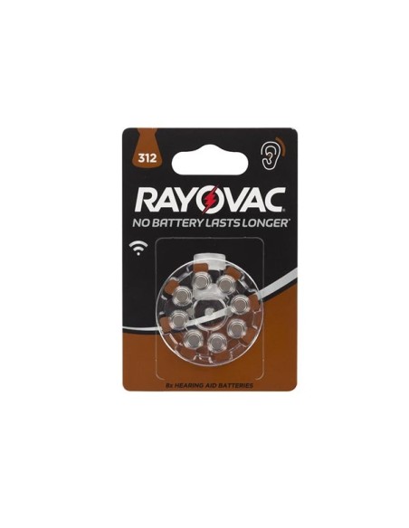 ZINC AIR CEL RAYOVAC 1.4V- 160mAh 4607.745.418 (8 pcs/bl)