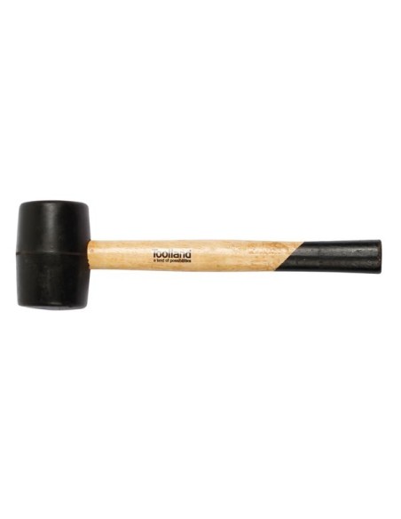 RUBBER HAMMER - BLACK - 500 g