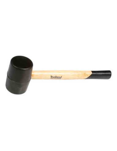 RUBBER HAMMER - BLACK - 500 g