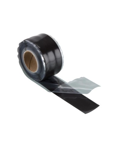 Stretch & fuse tape - zwart - 25 mm x 3 m