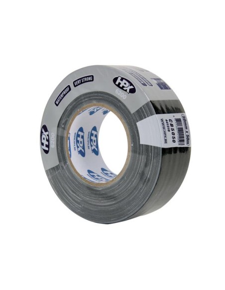 Professionele linnen tape - 50mm x 50m - zwart