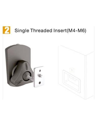 UNIVERSAL-WANDHALTERERUNG FÜR LAUTSPRECHER  (1...