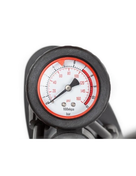 FLOOR PUMP WITH PRESSURE GAUGE