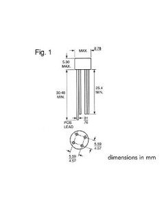 BRIDGE RECTIFIER 1000V-1.5A (110B10)