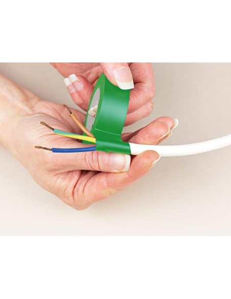 NITTO - ISOLATIETAPE - GROEN - 19 mm x 10 m