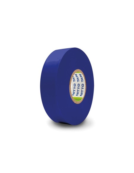 NITTO - RUBAN ADHESIF ISOLANT - BLEU - 19 mm x 10 m