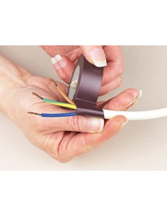 NITTO - ISOLIERBAND - BRAUN - 19 mm x 10 m 2