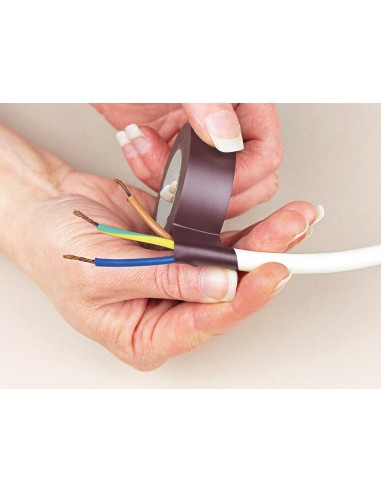 NITTO - ISOLIERBAND - BRAUN - 19 mm x 10 m