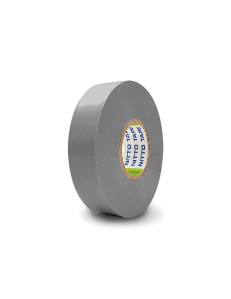 NITTO - RUBAN ADHESIF ISOLANT - GRIS - 19 mm x 10 m