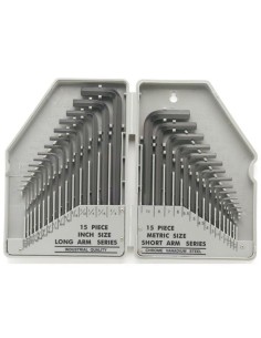 SAE/M ALLEN KEY SET - 30 pcs