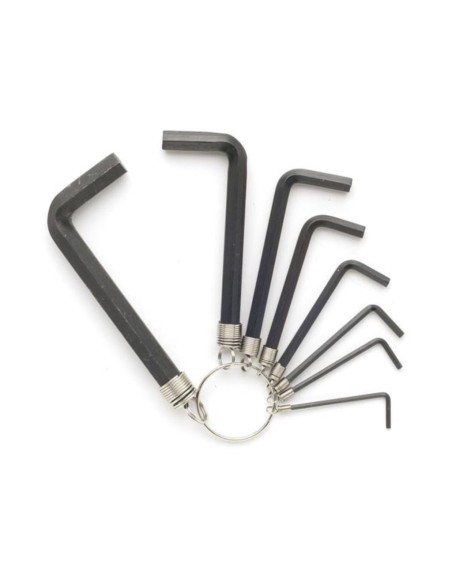 ALLEN KEYS 1.5 - 6 mm - RING WITH 8 pcs
