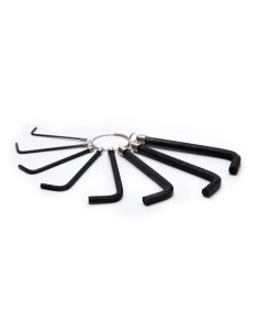 ALLEN KEYS 1.5 - 6 mm - RING WITH 8 pcs 2