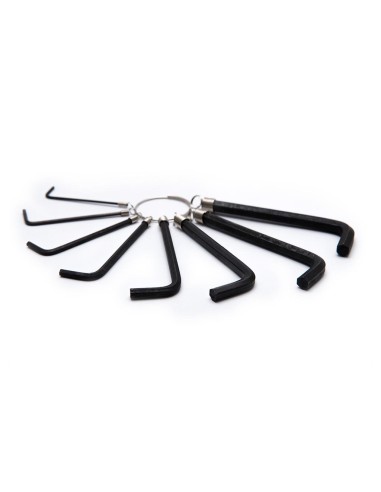 ANNEAU DE 8 CLEFS ALLEN 1,5-6 mm