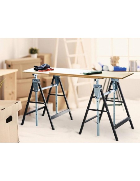 PORTABLE METAL SAWHORSE - max. 180 kg/pc