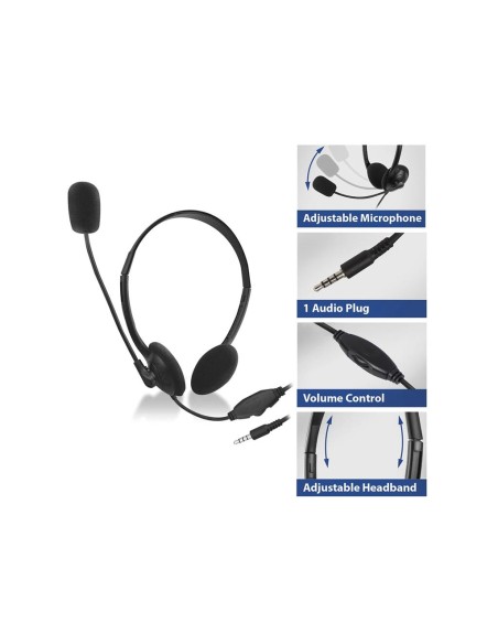 Headset met 3,5mm audio-aansluiting