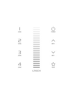 MEHRZONEN-SYTEM - 1-KANAL TOUCHPANEL DIMMER - DMX / RF -... 2