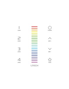 MEHRZONEN-SYSTEM - RGB-LED TOUCHPANEL DIMMER - DMX / RF -... 2