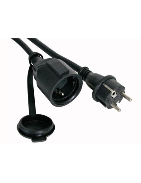 RUBBER VERLENGKABEL - 5 m - 3G2.5 - RANDAARDE