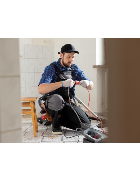 VERLÄNGERUNGSKABEL - 20 m - ORANGE - SCHUTZKONTAKT (DEUTSCHES SYSTEM)