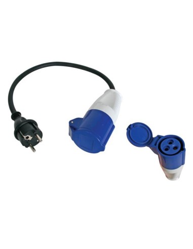 ADAPTER CABLE SCHUKO PLUG TO CEE SOCKET