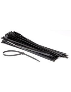 NYLON CABLE TIE SET - 8.8 x 500 mm - BLACK (100 pcs)