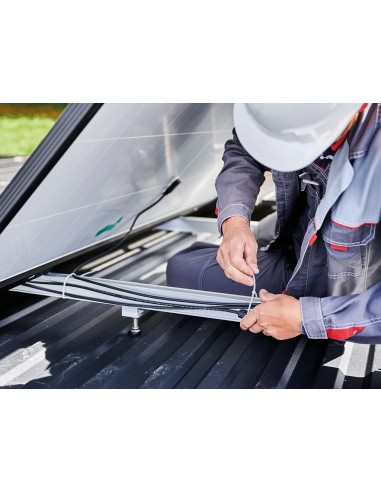 NYLON-KABELBINDER-SET - 7.6 mm x 400 mm - weiß...