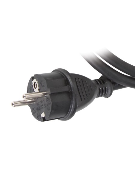 RUBBER NETSNOER 1.5 m - 3G2.5 - CEE 7/7 STEKKER NAAR STEKKERLOOS