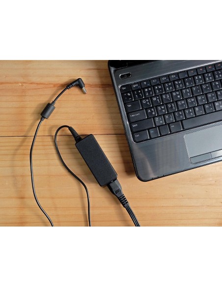 POWER CORD BLACK CEE 7/7 90° + C5 L 1.8 m H05VV-F 3G0.75 mm²