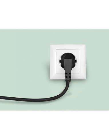 POWER CORD BLACK CEE 7/7 90 + LEADS TAILS L 3 m...