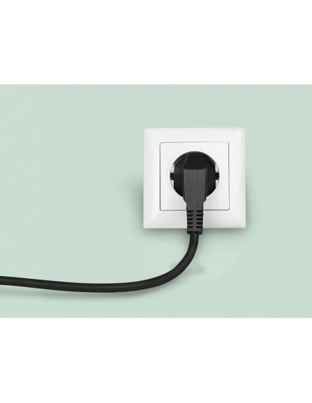 CÂBLE D'ALIMENTATION NOIR CEE 7/7 90 + EXTRÉMITÉS L 3 m H05VV-F 3G0.75 mm²