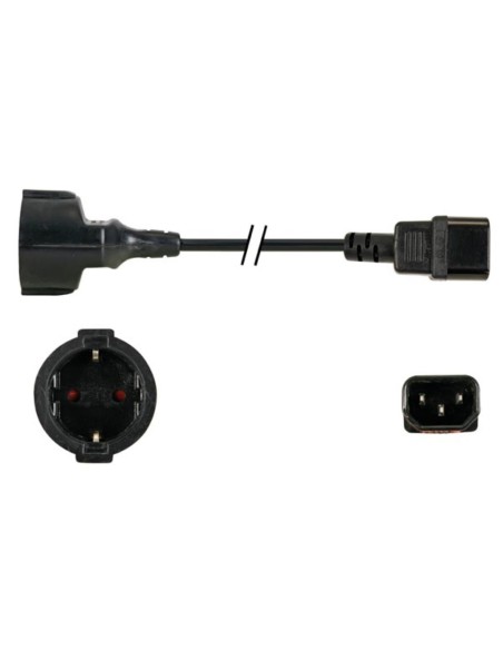 NETZKABEL L 1.8m SCHWARZ