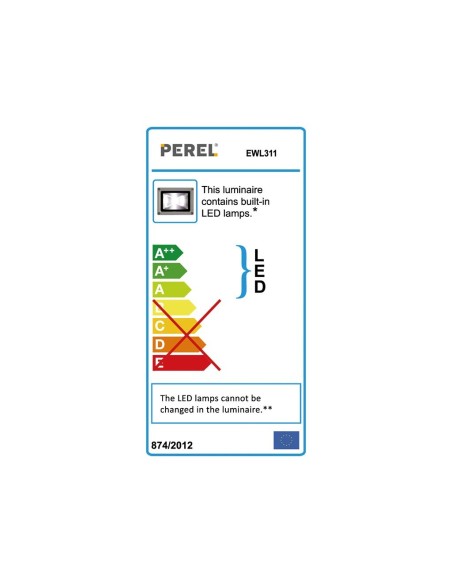 PROJECTEUR DE CHANTIER PORTABLE À LED - PLIANT - 10 W - 4000 K