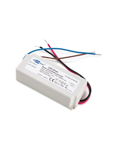 LEDVOEDING MET CONSTANTE SPANNING - 40 W 24 V 1.7 A - TRIAC DIMBAAR