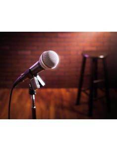 SUPPORT UNIVERSEL POUR MICROPHONE 35 mm avec pince 2