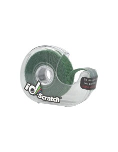 Klettband - Rolle 2m x 2cm - Farbe dunkelgrün 2
