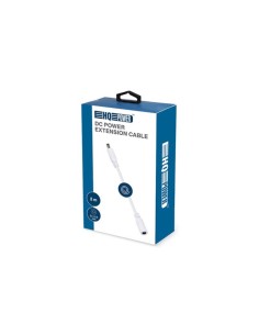 DC POWER EXTENSION CABLE WITH MALE-FEMALE PLUG - 2 m - WHITE 2