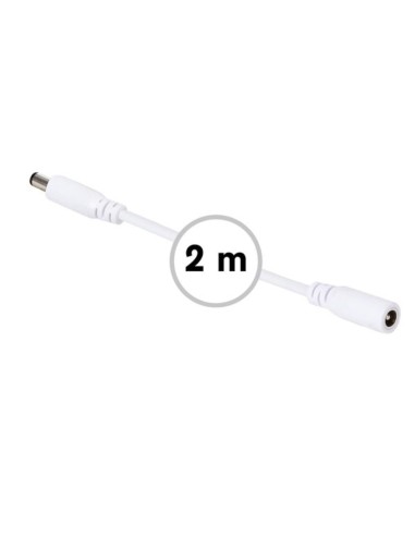 VERLÄNGERUNGSKABEL MIT DC-STECKER/-BUCHSE - 2 m...