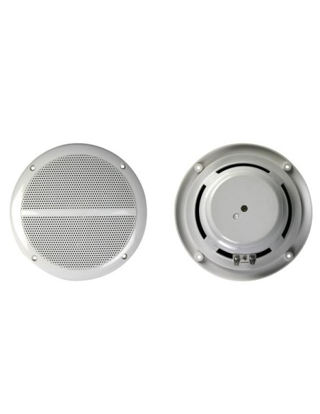 SET MET TWEE WATERBESTENDIGE KONISCHE 6.5" LUIDSPREKERS MET ROOSTER 120W / 8 OHM (1 PAAR)