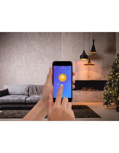 SMART-WI-FI-LED-LAMPE MIT FILAMENT - WARMWEIß &...