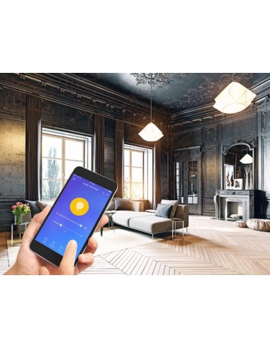 SMART-WI-FI-LED-LAMPE MIT FILAMENT - WARMWEIß &...