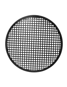 10" BLACK METAL SPEAKER GRILLE