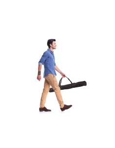 CARRYING BAG FOR MICROPHONE STAND - BLACK 2