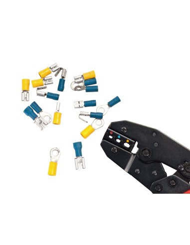 HEAVY-DUTY KRIMPTANG VOOR FAST-ON PLUGGEN - 6"