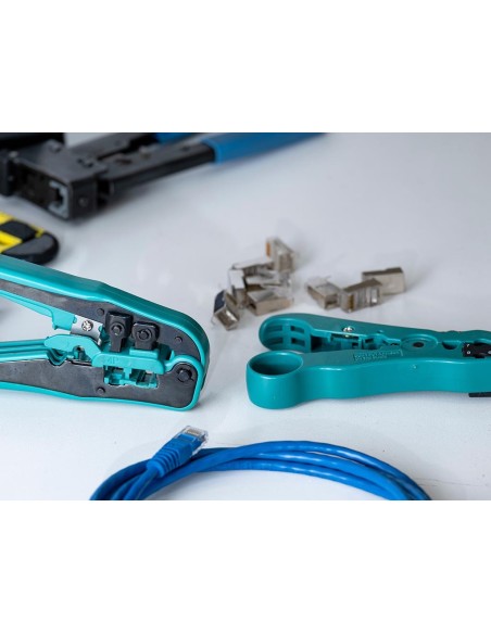 CRIMPZANGE FÜR WESTERNSTECKER 4P2C, 4P4C (RJ10), 6P4C (RJ11), 6P6C (RJ12), 8P8C (RJ45)