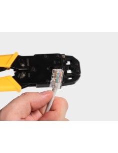 PROFESSIONELE KRIMPTANG VOOR MODULAIRE CONNECTOREN RJ10 -... 2
