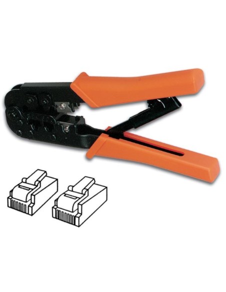 CRIMPING TOOL FOR MODULAR CONNECTORS 6P4C (RJ11), 6P6C (RJ12), 8P8C (RJ45)