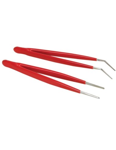 CURVED AND STRAIGHT TWEEZERS SET